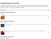 Tablet Screenshot of cambiaremos-el-mundo.com